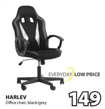 JYSK HARLEV Office chair offer