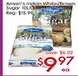 Sunny Food Mart Aman's indian white /brown sugar offer