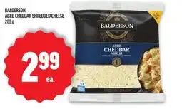 Metro BALDERSON AGED CHEDDAR SHREDDED CHEESE offer