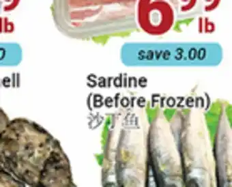 Oceans Fresh Food Market Sardine offer