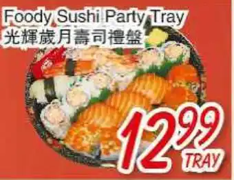 Foody Mart Foody Sushi Party Tray offer