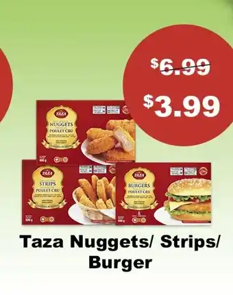 Atiya's Fresh Farm Taza Nuggets/Strips/Burger offer