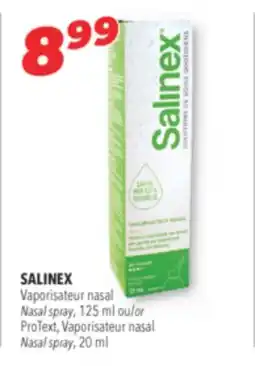 Familiprix SALINEX, Nasal spray, 125 ml or Nasal spray, 20 ml offer