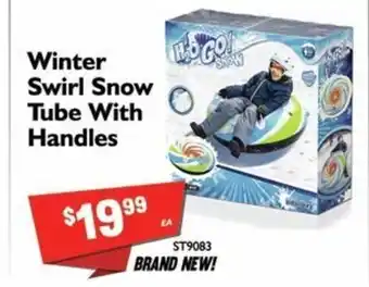Factory Direct Winter Swirl Snow Tube With Handles offer