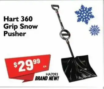 Factory Direct Hart 360 Grip Snow Pusher offer