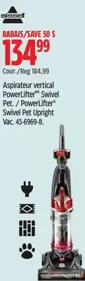 Canadian Tire Bissell PowerLifter Swivel Pet Upright Vac offer