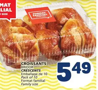 Marché Bonichoix BRIDOR CRESCENTS offer