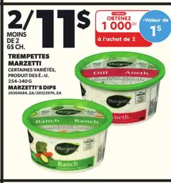 Provigo TREMPETTES MARZETTI, 254-340 G offer