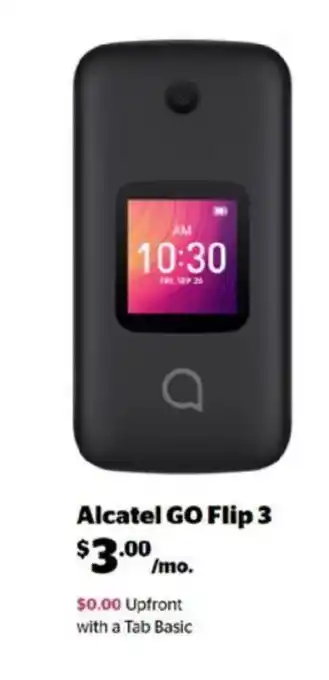 Koodo Alcatel GO Flip 3 offer
