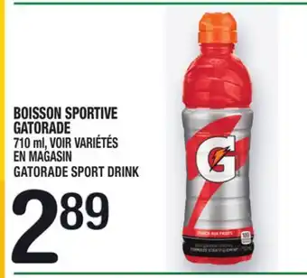 Marche Ami BOISSON SPORTIVE GATORADE | GATORADE SPORT DRINK offer