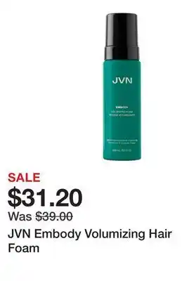 Sephora JVN Embody Volumizing Hair Foam offer