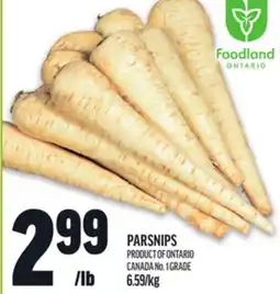 Metro PARSNIPS offer