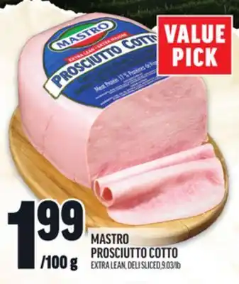 Metro MASTRO PROSCIUTTO COTTO offer