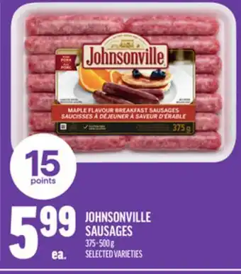 Metro JOHNSONVILLE SAUSAGES offer