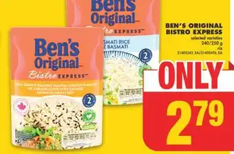 No Frills BEN'S ORIGINAL BISTRO EXPRESS, 240/250 g offer