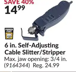 Princess Auto 6 in. Self-Adjusting Cable Slitter/Stripper offer