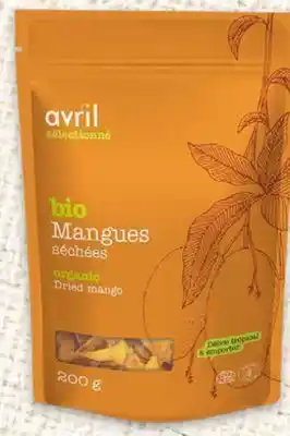 Avril mangues séchées bios offer