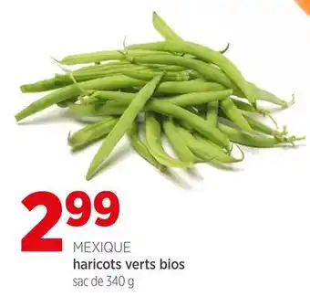 Avril haricots verts bios offer