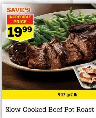 M & M Food Market Slow Cooked Beef Pot Roast offer