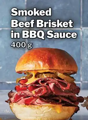 M & M Food Market Smoked Beef Brisket in BBQ Sauce offer