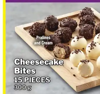 M & M Food Market Cheesecake Bites offer