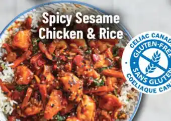 M & M Food Market Spicy Sesame Chicken & Rice offer