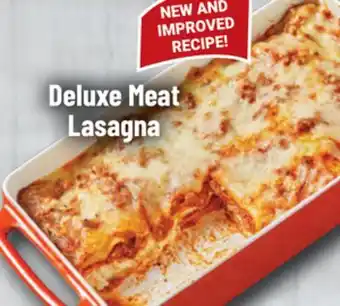 M & M Food Market Deluxe Meat Lasagna offer