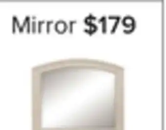 Leon's Windchester Mirror - Antique White offer