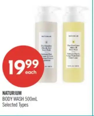 Shoppers Drug Mart NATURIUM BODY WASH offer