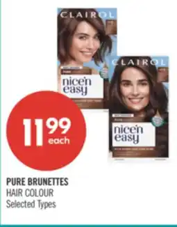 Shoppers Drug Mart PURE BRUNETTES HAIR COLOUR offer