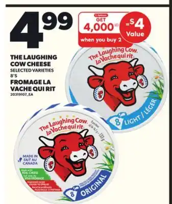 Independent City Market THE LAUGHING COW CHEESE, 8'S offer