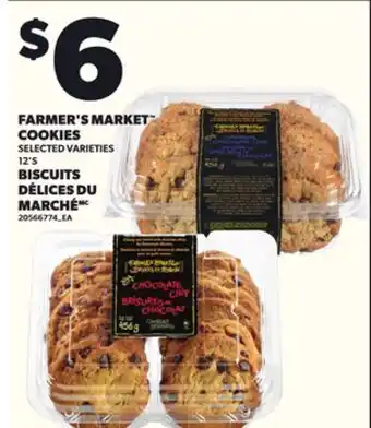 Independent City Market FARMER'S MARKET COOKIES, 12'S offer