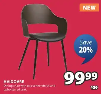 JYSK HVIDOVRE Dining chair offer