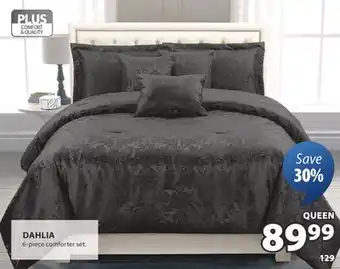 JYSK DAHLIA 6-piece comforter set offer