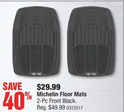 PartSource Michelin Floor Mats offer