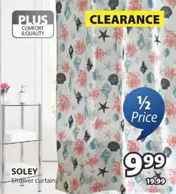 JYSK SOLEY Shower curtain offer