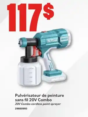 Matériaux Pont Masson 20V Combo 20V Combo cordless paint sprayer offer