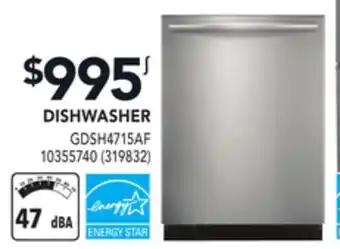 RONA FRIGIDAIRE GALLERY DISHWASHER offer