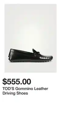 Holt Renfrew TOD'S Gommino Leather Driving Shoes offer