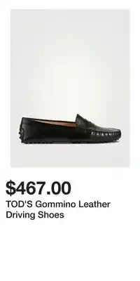 Holt Renfrew TOD'S Gommino Leather Driving Shoes offer