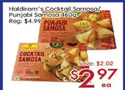 Sunny Food Mart Haldiram's Cocktail Samosa/Punjabi Samosa offer