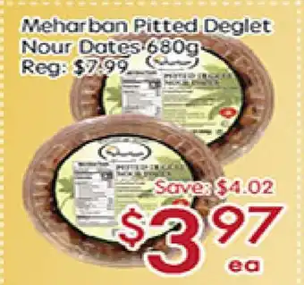 Sunny Food Mart Meharban Pitted Deglet Nour Dates offer