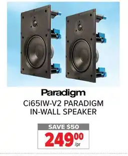 2001 Audio Video Ci65IW IN-WALL SPEAKER offer