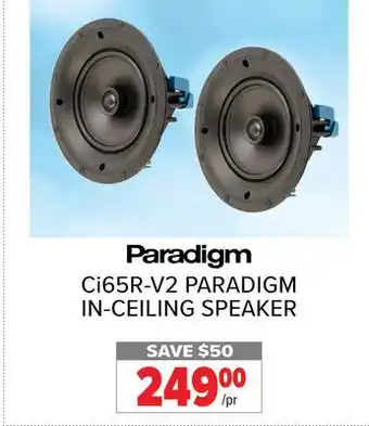 2001 Audio Video Ci65R IN-CEILING SPEAKER offer