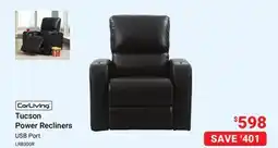 Visions Electronics CORLIVING Tucson Power Recliners offer