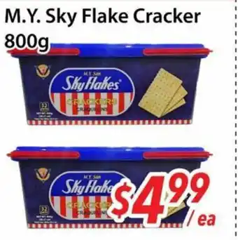 Bestco Food Mart M.Y. Sky Flake Cracker offer