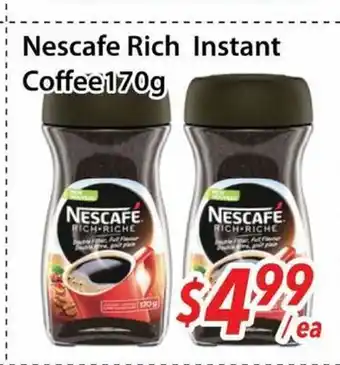 Bestco Food Mart Nescafe Rich Instant Coffee offer