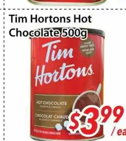 Bestco Food Mart Tim Hortons Hot Chocolate offer