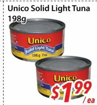 Bestco Food Mart Unico Solid Light Tuna offer