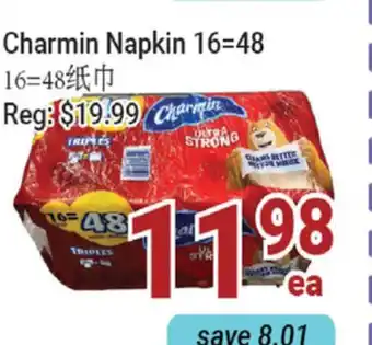 Oceans Fresh Food Market Charmin Napkin offer